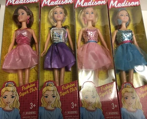 Madison Fashion super star doll 3+ pick up your favorite 10" tall - Picture 1 of 4