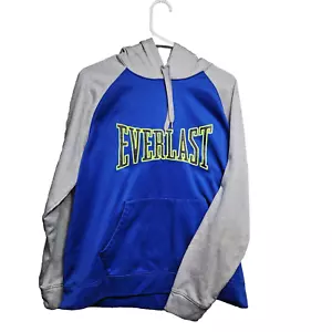 Everlast Hoodie Boys Size Large Blue And Gray - Picture 1 of 5