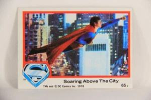 Superman The Movie 1978 Trading Card #65 Soaring Above The City L006084 - Picture 1 of 2