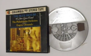 Blue Danube Strauss Festival Ormandy Philadelphia Orchestra 4 Track Tape Reel - Bild 1 von 1