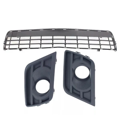 Chevrolet Bumper Grille 2014-2015 Trims Front Lower For Camaro Fog Light Set 3 - Imagem 1 de 4