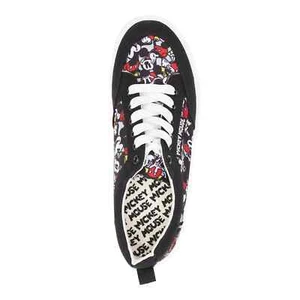 Herren Lizenziert Canvas Schnürschuhe Mickey Turnschuhe Mehrfarbig Größe 11 - Bild 1 von 4