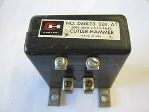 CUTLER HAMMER D60LT3 SER.A1 *USED* - Picture 1 of 2