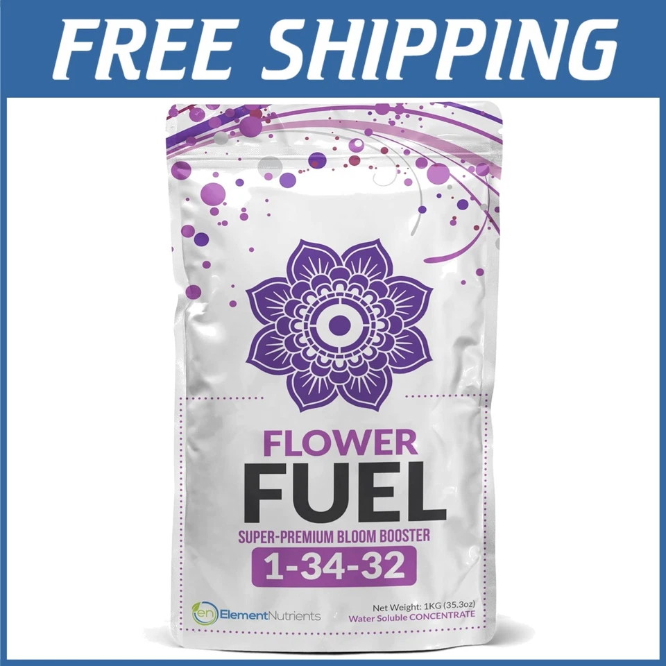 Combustible de flores para cosechas más grandes 1000 g - Grado hidropónico Foto 1 de 4