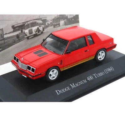 Dodge Magnum 400 Turbo 1984 Auto memorabili Messico 1:43 Ixo Altaya Diecast - Immagine 1 di 2