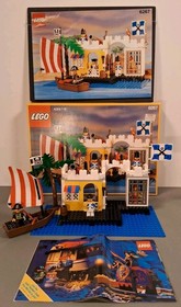 Lego Pirates Imperial Soldiers 6267 Lagoon Lock-Up Set: 100% Comp w/Inst/Box/Cat
