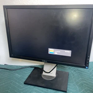 Dell LCD/1909WF/ 1440 x 900 Widescreen LCD Monitor with  VGA + Power Grade C - Picture 1 of 3