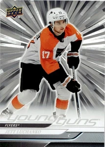 2024-25 UPPER DECK YOUNG GUNS SILVER OUTBURST JETT LUCHANKO RC PHILADELPHIA - Picture 1 of 2