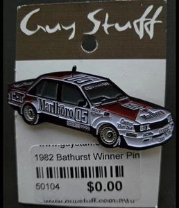 🚘 Collector Pin - 1982 Bathurst 1000 Winner V8 Supercars Brock/Perkins VH SS - Picture 1 of 2