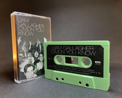Liam Gallagher C'MON YOU KNOW Cassette 0190296277825 **UK 1ST ISSUE 2022** EX/NM - Изображение 1 из 4