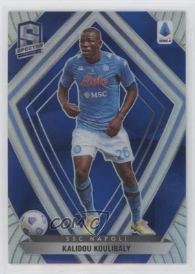 2020-21 Panini Chronicles Spectra Serie A Blue Prizm /49 Kalidou Koulibaly #6 - Image 1 of 2