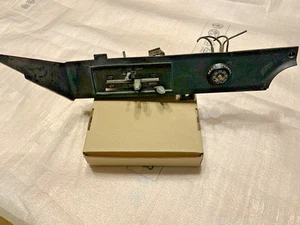 1970 -1974 'CUDA CHALLENGER E BODY RALLYE GAUGE Heater SWITCH PANEL DASH BEZEL - Picture 1 of 9
