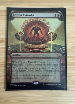 Legion Extruder (Showcase) Outlaws of Thunder Junction: the Big Score Foil NM - Image 1 of 2