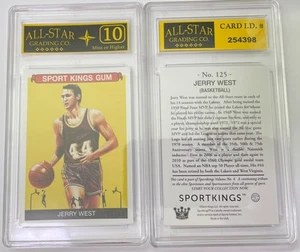 2020 Sport Kings Jerry West #125 Los Angeles Lakers HOF ASG 10 MINT # 7 - Picture 1 of 1