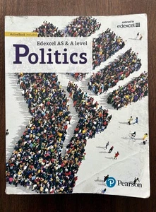 Edexcel AS & A Level Politics exam Book Pearson Very Good Condition - Picture 1 of 3