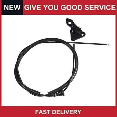 Paquete de 1 cable de liberación de capó negro para BMW 318i 51231960853 Foto 1 de 4