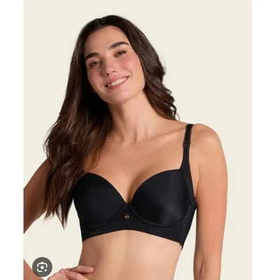 Leonisa Sujetador Alisador Espalda Alto Perfil 38D Camiseta Con Aros NUEVO Alisador Foto 1 de 4