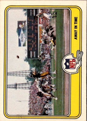 1981 Fleer Team Action Away In Time #77 Baltimore Colts/Pittsburgh Steelers - Image 1 of 2