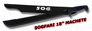 S.O.G. Sierra de machete SOGfari 18" + funda de nailon MC-02 - Imagen 1 de 1