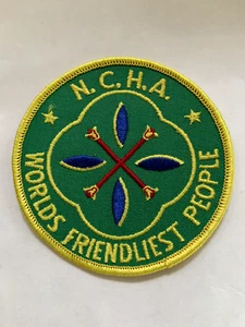 NCHA Worlds Friendliest People - Patch NEW - Picture 1 of 1