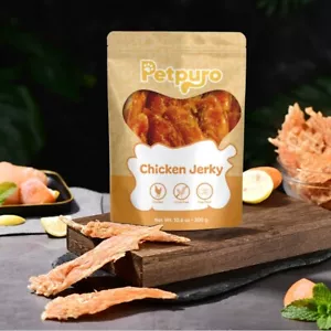 Chicken Jerky Dog Treats 100% Natural Chicken Dog Chews & Treats 10.6oz - Picture 1 of 9