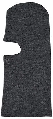 Máscara facial completa tejida UN AGUJERO sombrero de esquí 2 capas pasamontañas ninja gorra hecha en EE. UU. NUEVO Foto 1 de 2