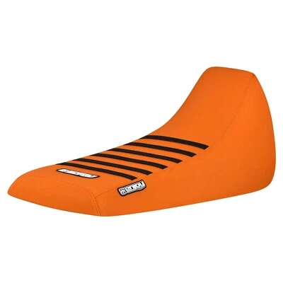 Cubierta de asiento Yamaha Blaster Gripper 1988-2006 naranja con costilla negra #178 Foto 1 de 4