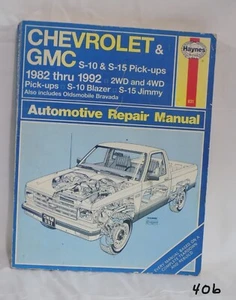 Haynes Chev & GMC S10 & S15 Pick Ups 1982-92 Bravada #831 Auto Repair Manual - Bild 1 von 6