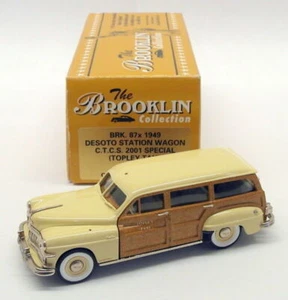 Brooklin Models 1/43 Model Car BRK87 002 - 1949 Desoto Station Wagon 1 Of 275 - Imagen 1 de 5