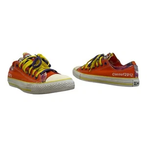 CONVERSE Mens 9 Womens 11 All Star Low Top Sneakers CLASS OF 2012 Double Tounge - Picture 1 of 19