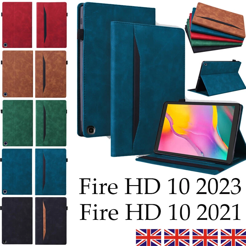 For Amazon Fire HD 10 2023 2021 13th 11th Gen Case Wallet Leather Flip Cover