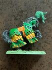 Cod. 2137. Warhammer fantasy Bretonnia, Green knight warhorse vintage metal Oop.