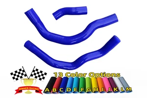 Fit MINI COOPER S JCW W11 1.6 R52/R53 SILICONE RADIATOR/COOLANT HOSES BLUE - Picture 1 of 4