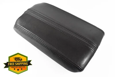 2010-2012 Lincoln MKZ Center Console Black Leather Armrest Lid Assembly OEM - Image 1 of 4