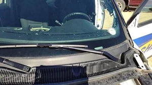 16-19 Explorer Police Interceptor Driver Left Windshield Wiper Arm Blade Lever - Bild 1 von 5