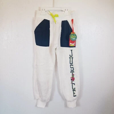 Pantalones de chándal de felpa Justice The Grinch para niñas-7/8 Foto 1 de 4