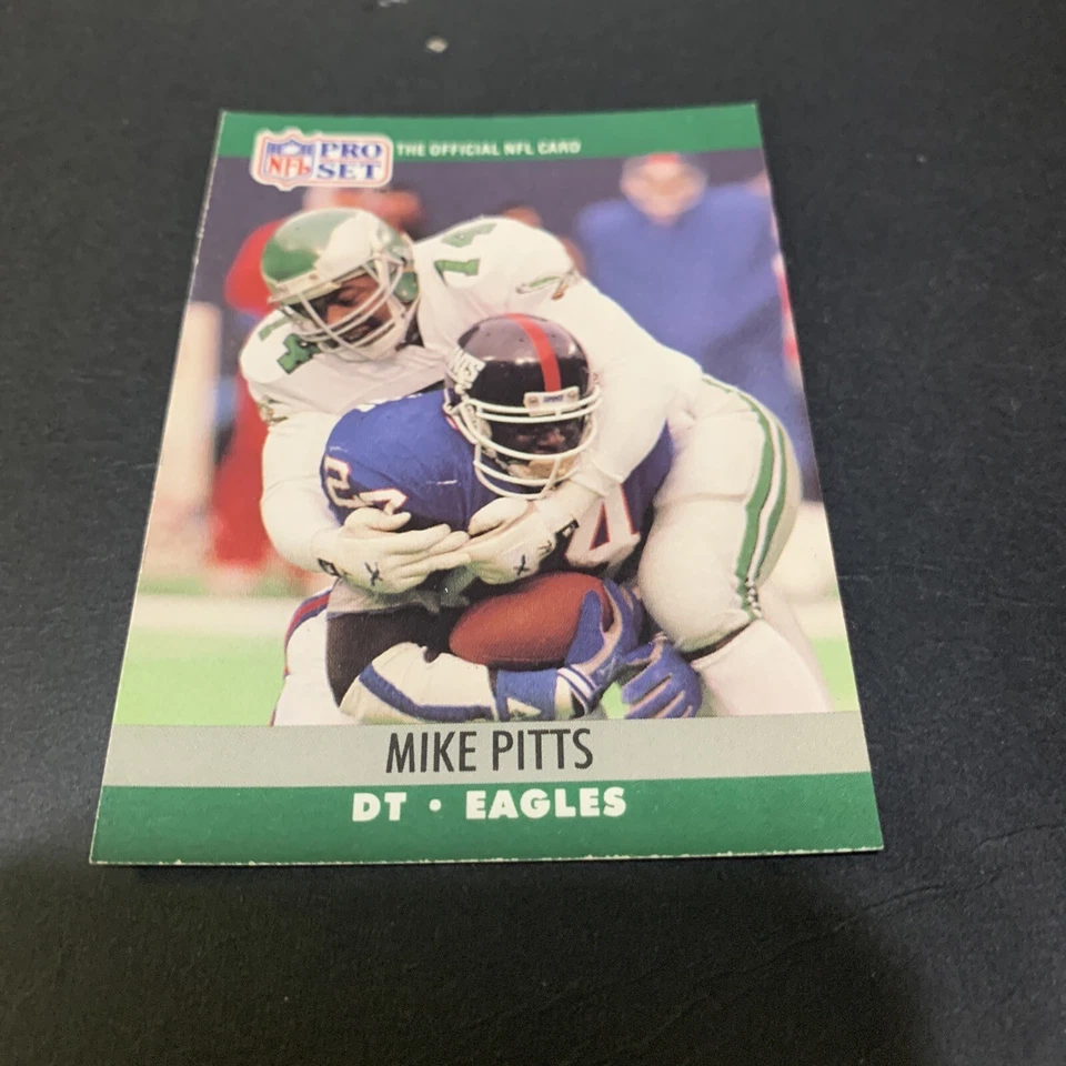 1990 NFL ProSet Mike Pitts #611 - Image 1 of 4