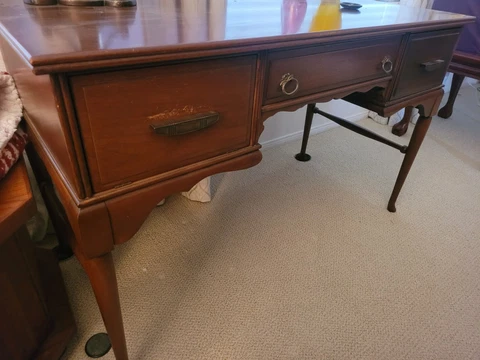 Mid century modern writing desk Cover