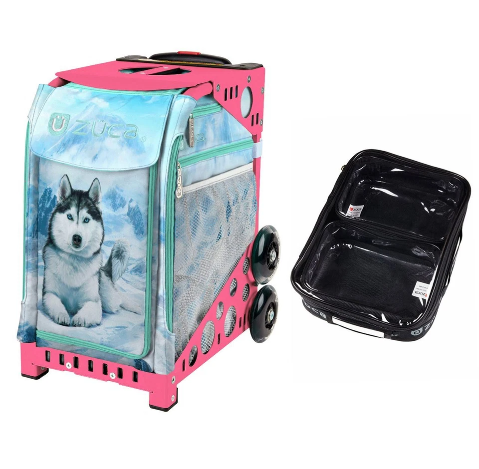 Zuca Sport Bag - Husky (Pink Frame) with One Large and Two Mini Utility Pouch - Image 1 of 1