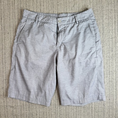 Puma Shorts Uomo 30 Grigio Chiaro Jackpot Elasticizzato Vita Performance Golf Short 9"