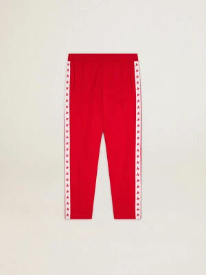 Pantalón de chándal cónico Golden Goose Star Collection (rojo) Foto 1 de 3