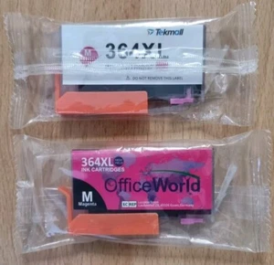 2x HP364XL Magenta Ink Cartridges For Photosmart 5520 5525 7510 5515 5525 - Zdjęcie 1 z 2