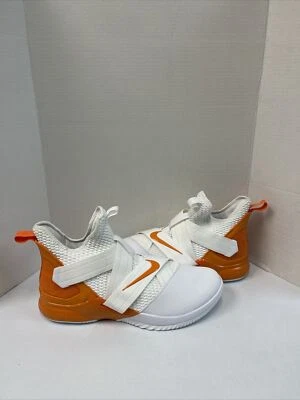 Nike Lebron Soldier 12 White Clay Orange Sample Brand New Size 17.5 AT3872-103 - Image 1 of 4