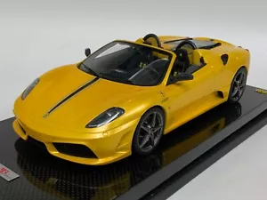 Ferrari F430 Scudera 16M colección 1/18 MR en amarillo tristrato sobre base de carbono - Imagen 1 de 8