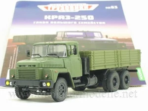1:43 KRAZ 250 Pritsche Russische Militär NVA CA Modimio #63 DDR Military Truck - Bild 1 von 3