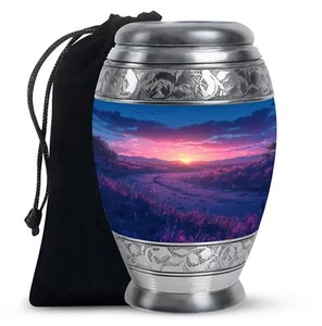 Sunrise Urns Mom Ashes Large, Creamation Urns Human, 10 Inch - Picture 1 of 7