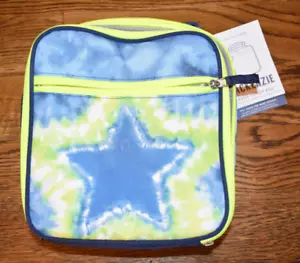Pottery Barn Kids Classic Mackenzie Blue Star Tie-Dye Lunch Box Name Removed - Picture 1 of 3
