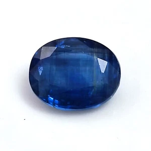Kyanite Blue Color Oval Shape Faceted Natural Gemstone 14.5X11.7 mm 9.35 Carat - Picture 1 of 4