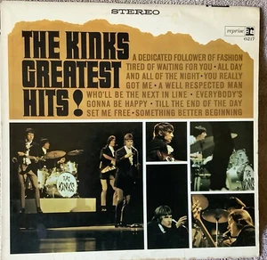 Vintage Vinyl The Kinks Grearest Hits #6217, 1977, Reprise Records, VG+ - Picture 1 of 4
