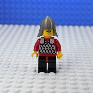Lego Castle Scale Mail rot mit roten Armen cas148 Minifigur 1991 - Bild 1 von 4